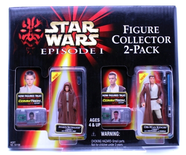 Star Wars Episode 1 Figure Collector 2-Pack: Anakin Skywalker (Naboo) & Obi-Wan Kenobi (Naboo) von Hasbro